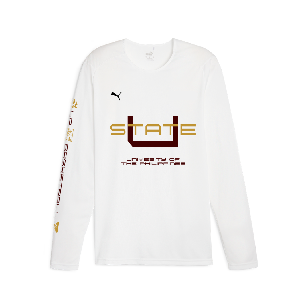 White Long-Sleeved Warmer