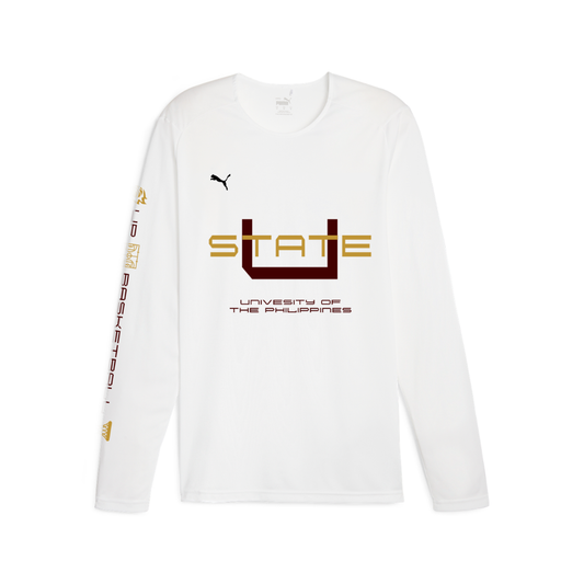 White Long-Sleeved Warmer