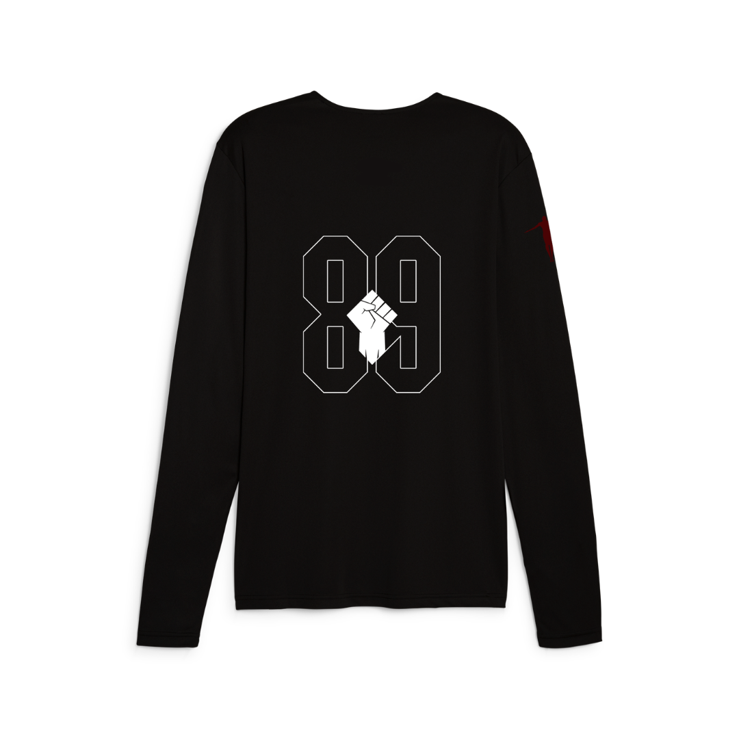 Black Long-Sleeved Warmer