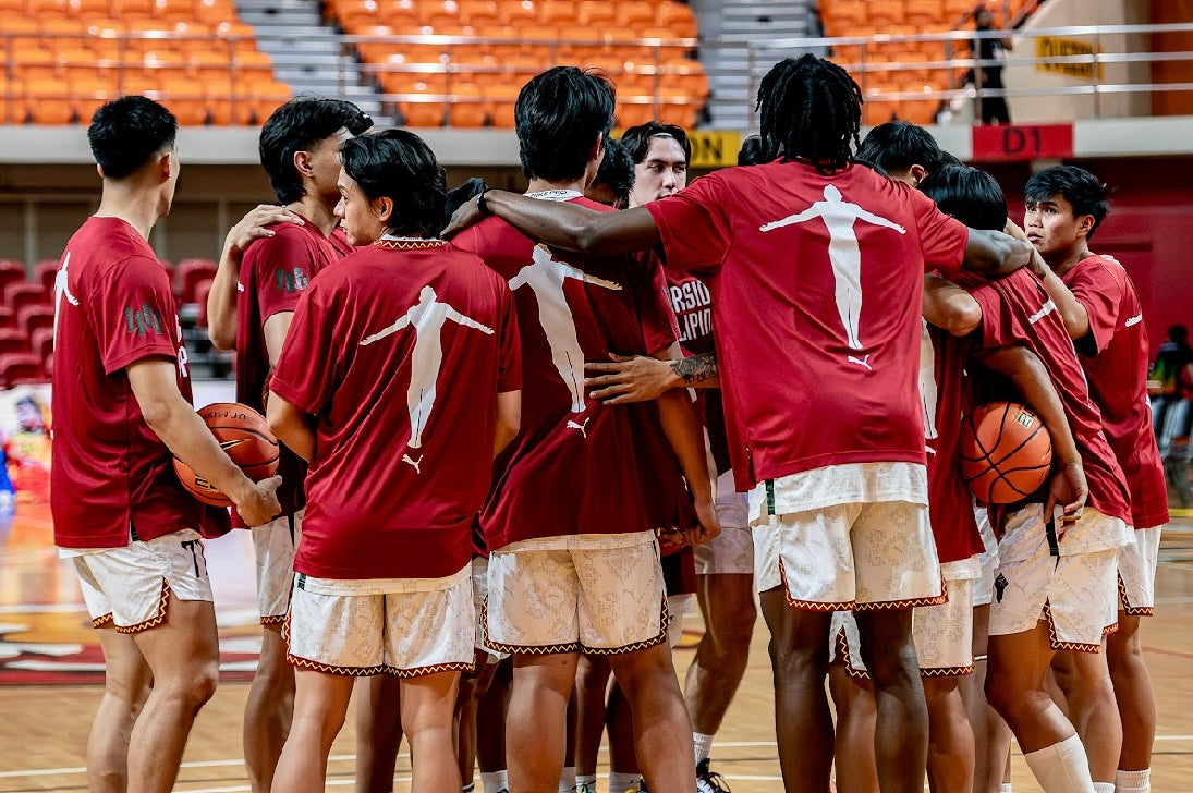 PUMA Maroon Home Game Shooting Shirt