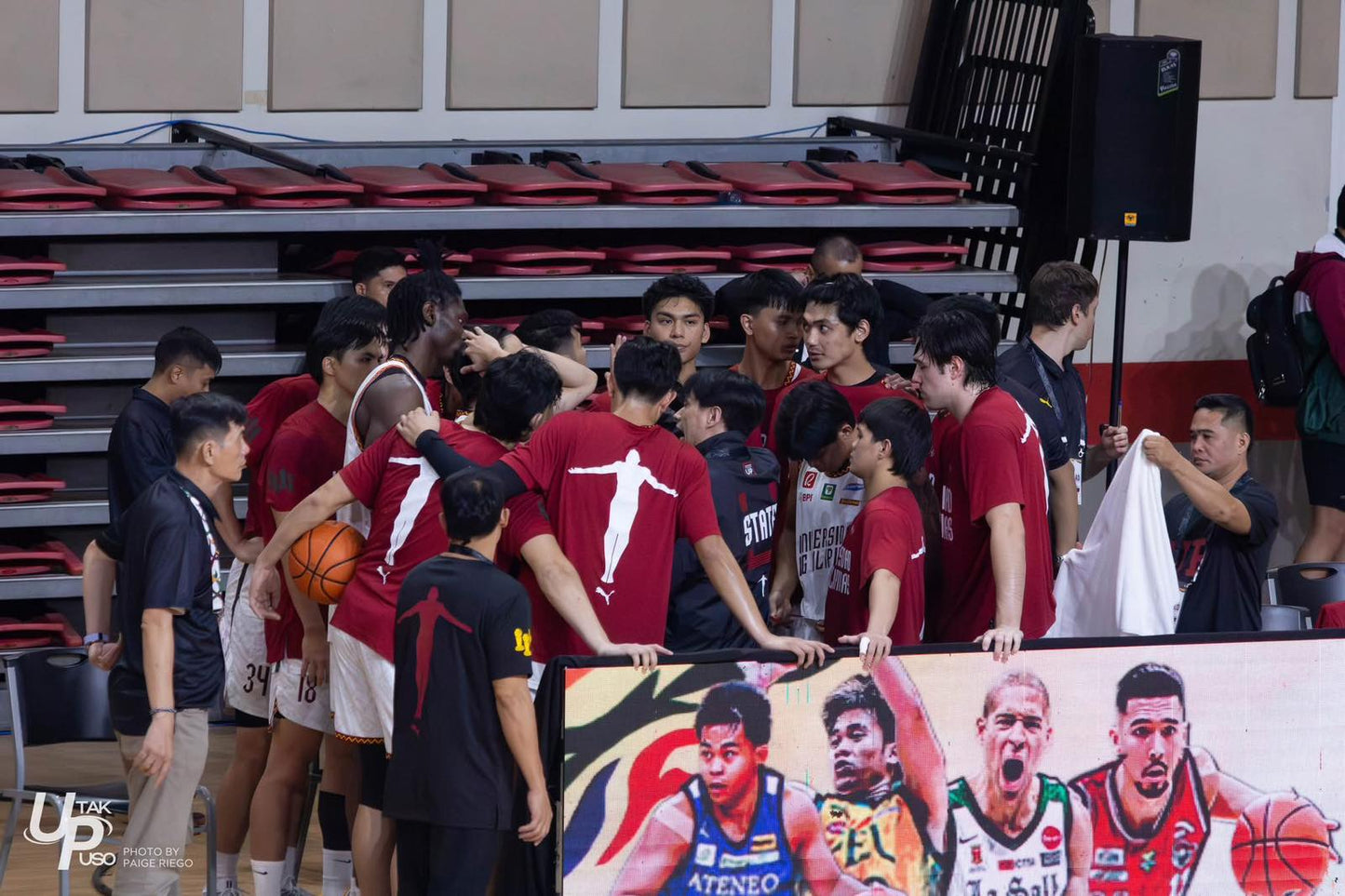 PUMA Maroon Home Game Shooting Shirt