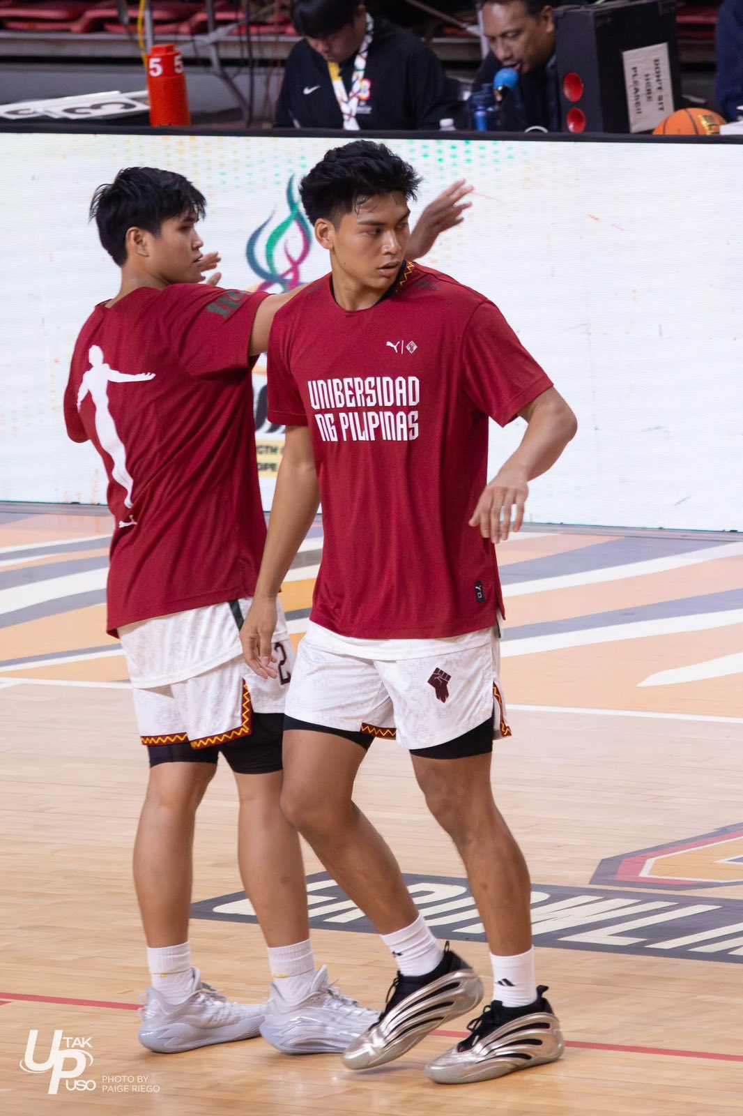 PUMA Maroon Home Game Shooting Shirt