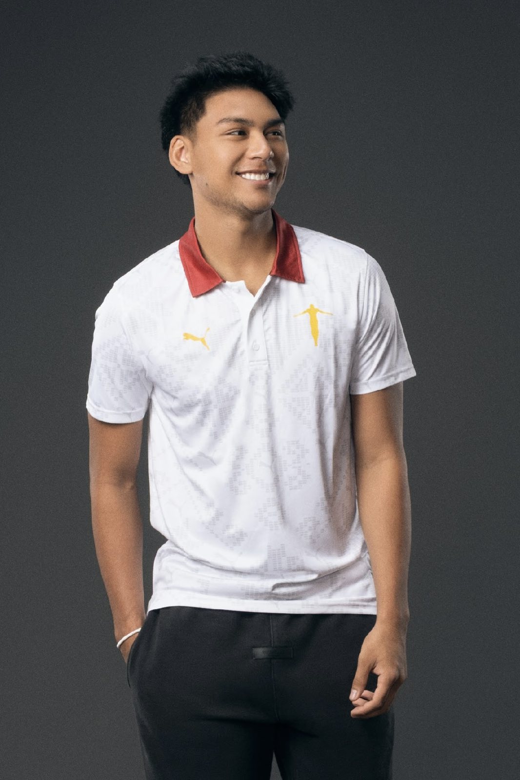 Puma White Game Polo Shirt