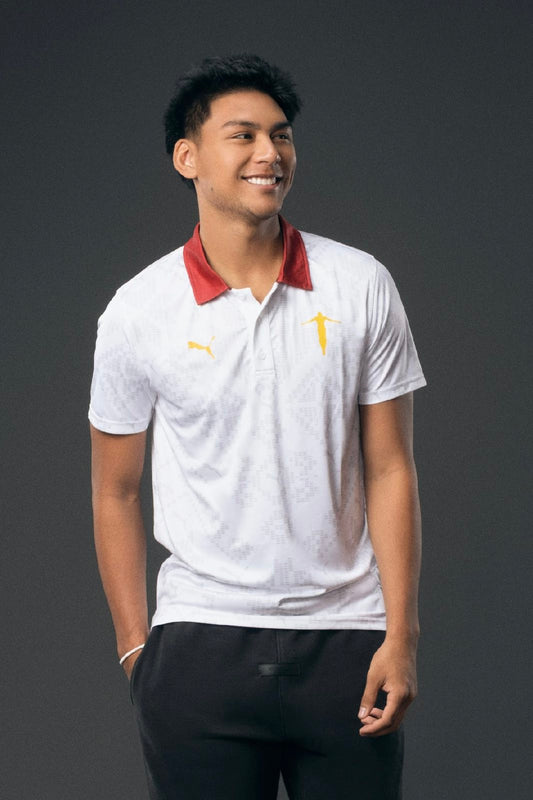 Puma White Game Polo Shirt