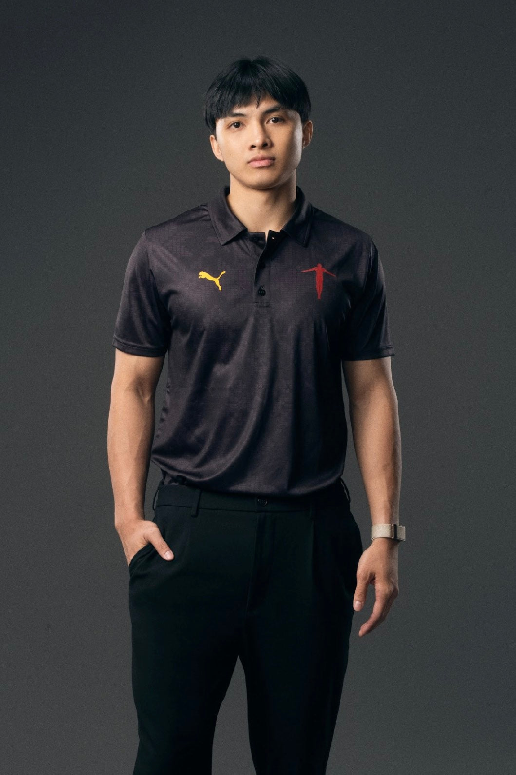 Puma Black Game Polo Shirt