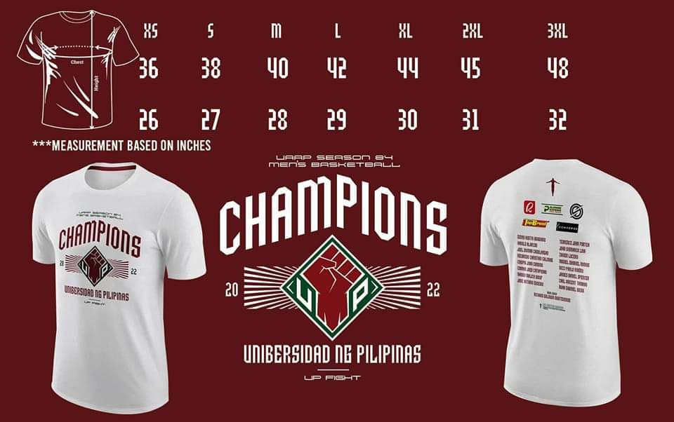 Championship 2022 UP MBT S84 Official Shirt